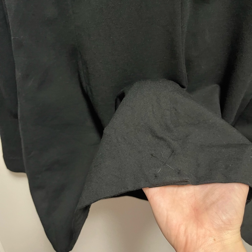J. Jill Ponte 3 Button Black Women's Blazer Size Large - Picture 6 of 8